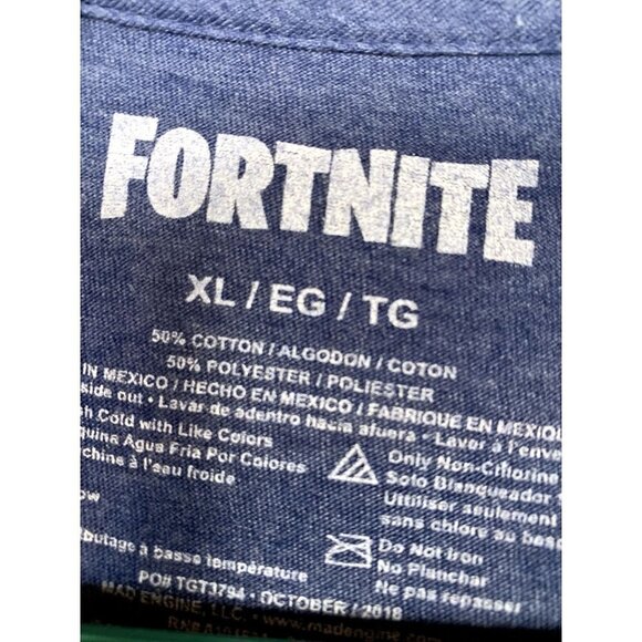 Fortnite Short Sleeve Kids T-Shirt Size XL - Picture 3 of 4